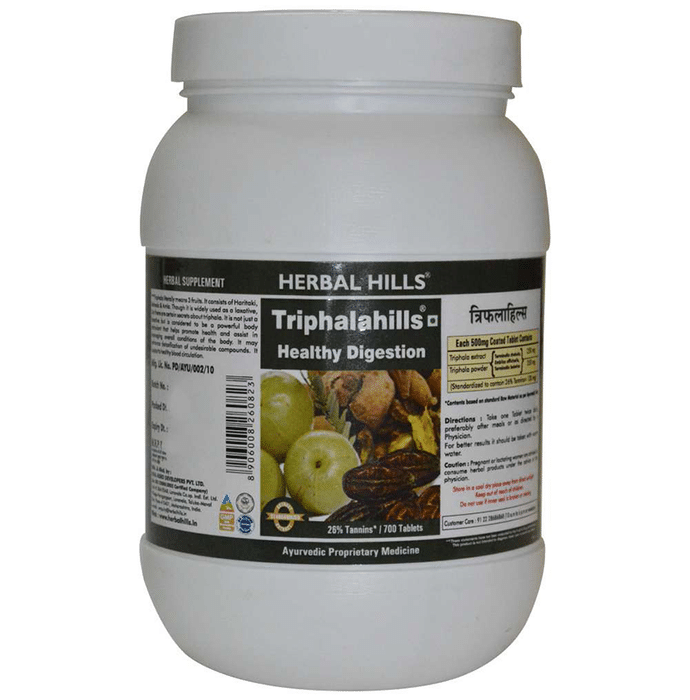 Herbal Hills Triphalahills 500mg Tablet Value Pack