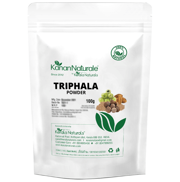 Kerala Naturals Organic Triphala Powder