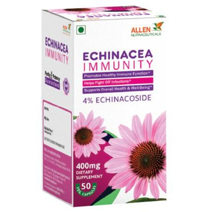 Allen Nutraceutical Echinacea Immunity 400mg Capsule
