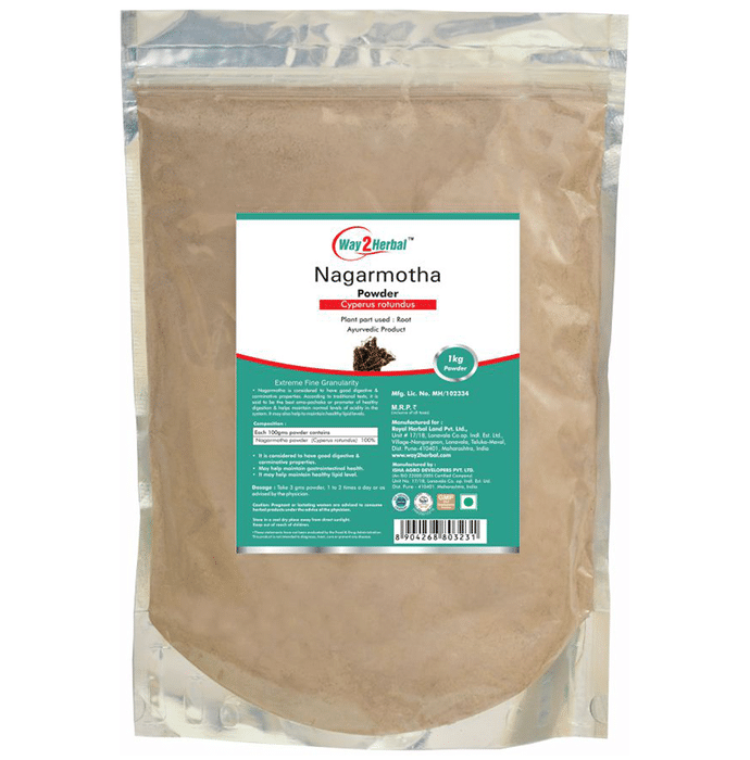 Way2Herbal Nagarmotha Powder
