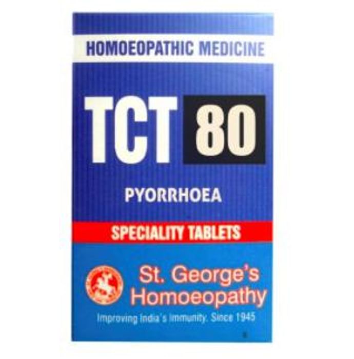 St. George’s TCT 80 Pyorrhoea Tablet