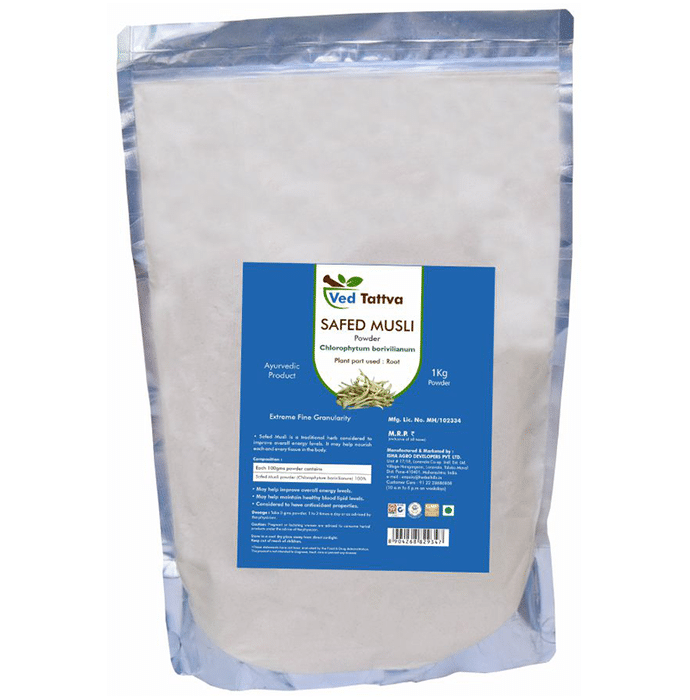 Ved Tattva Safed Musli Chlorophytum borivilianum Powder