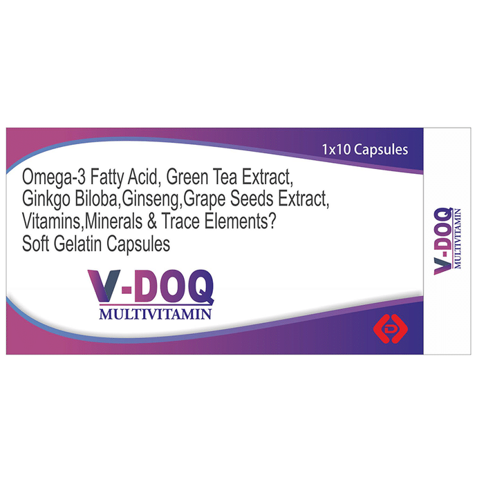 V-Doq Multivitamin Soft Gelatin Capsule