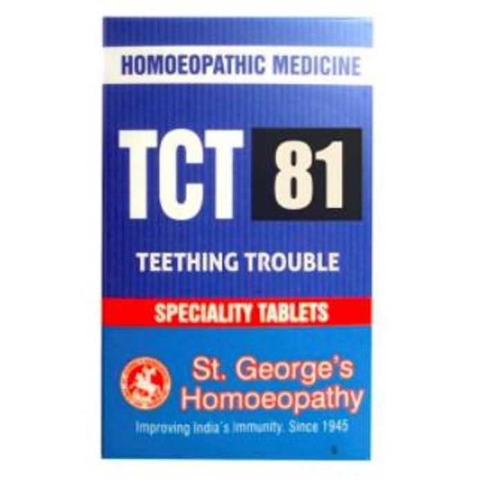 St. George’s TCT 81 Teething Trouble Tablet