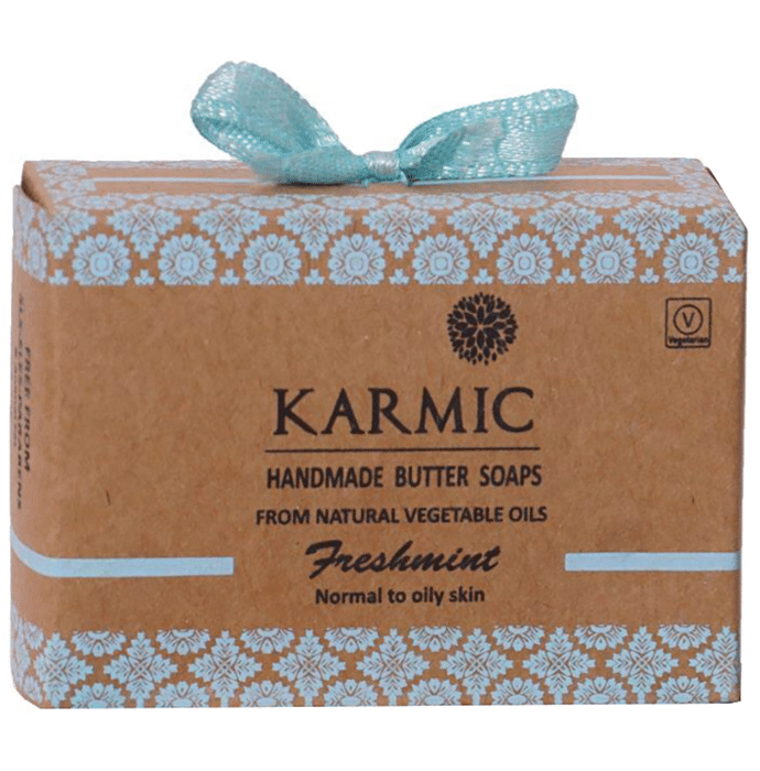 Karmic Freshmint Handmade Butter Soap