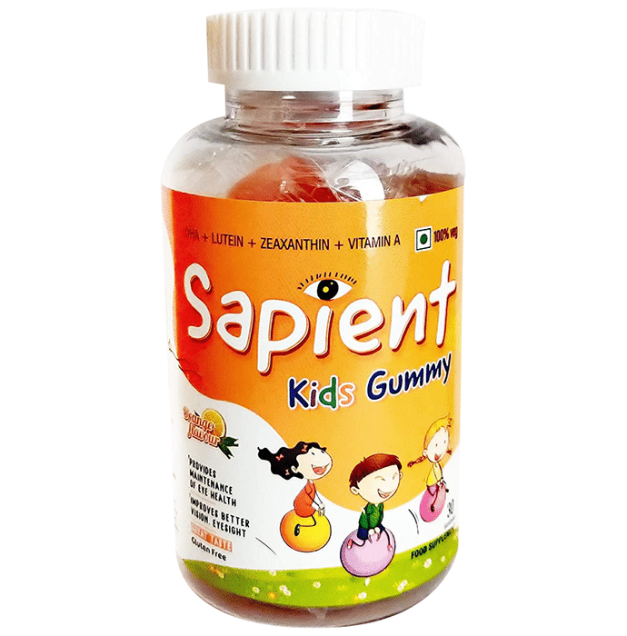 Sapient Kids Gummy Orange Gluten Free