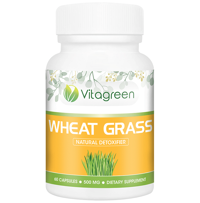 Vitagreen Wheat Grass 500mg Capsule