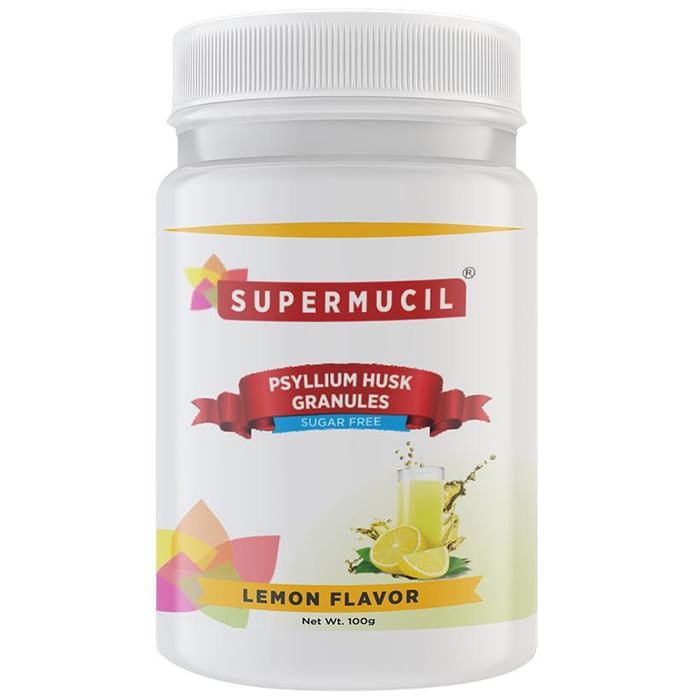 Supermucil Psyllium Husk Granules Lemon Sugar Free