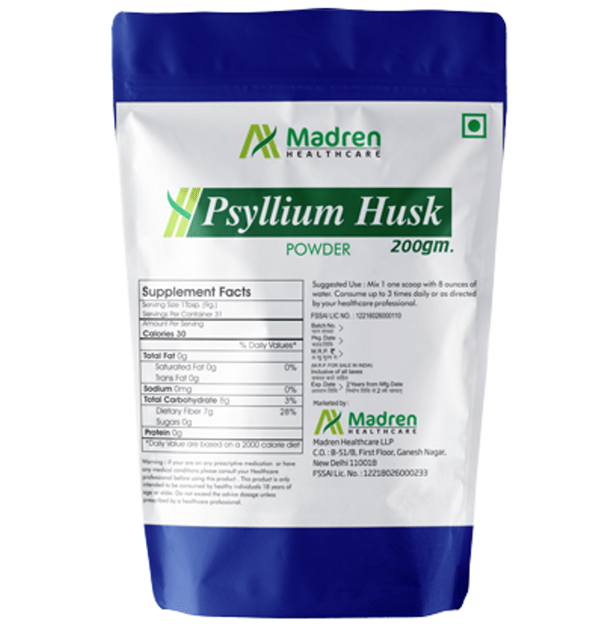 Madren Healthcare Psyllium Husk Powder