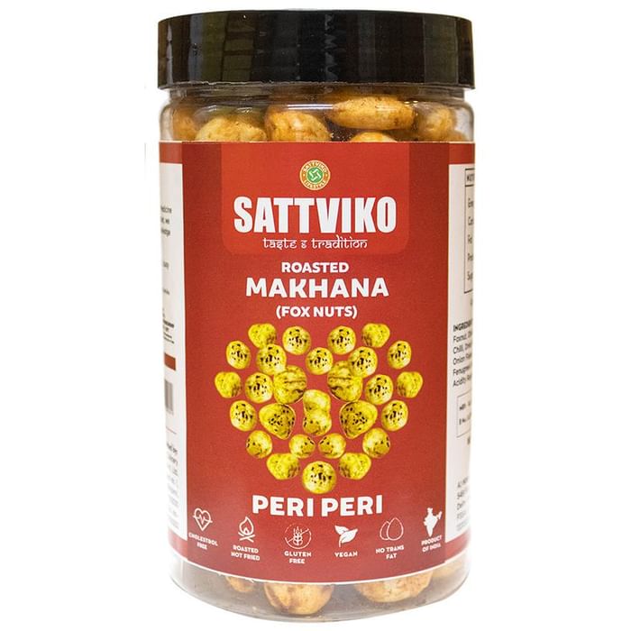Sattviko Roasted Makhana Peri Peri