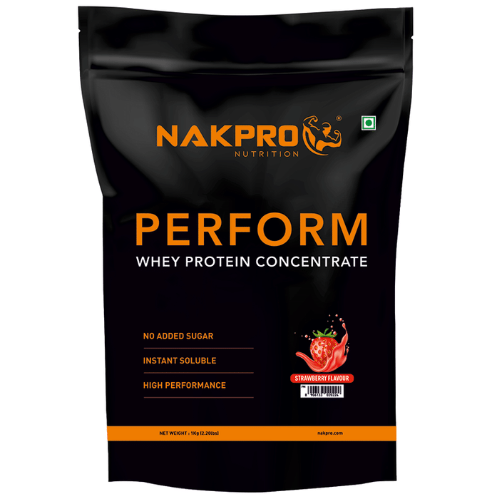 Nakpro Nutrition Perform Whey Protein Concentrate Strawberry