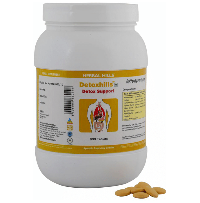 Herbal Hills Detoxhills Detox Support Tablet Value Pack