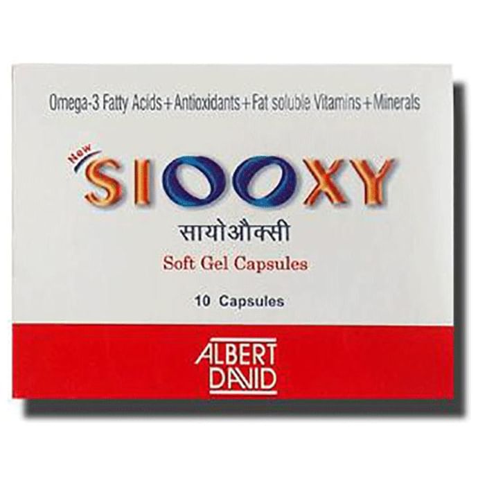 Siooxy Soft Gelatin Capsule