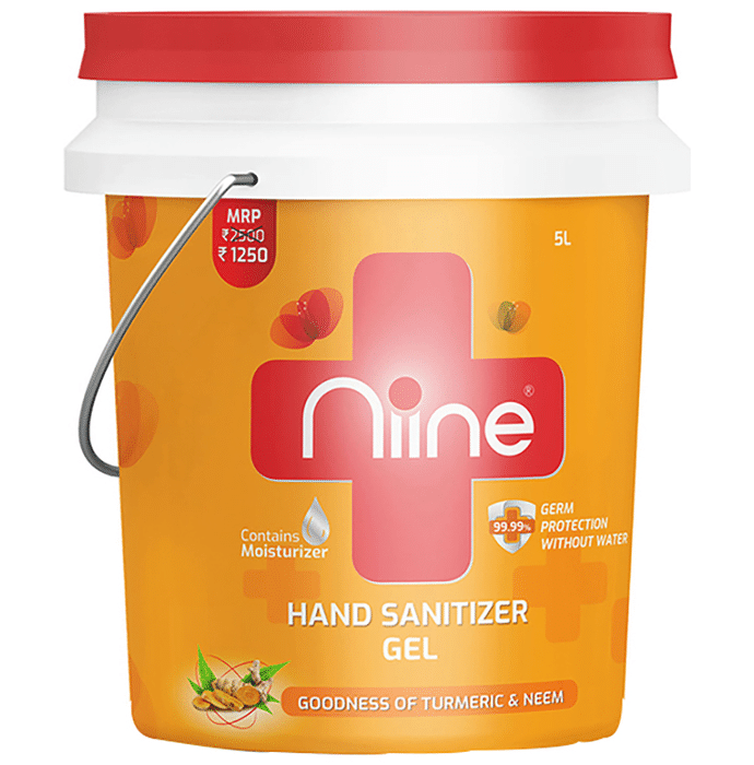 Niine Turmeric & Neem Hand Sanitizer Gel