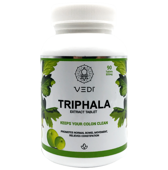 Vedi Triphala Extract 500mg Tablet