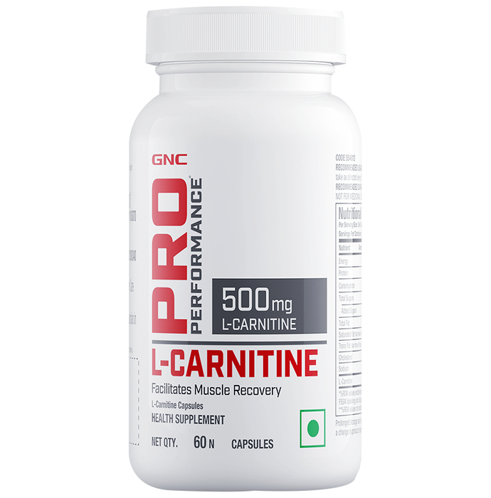 GNC Pro Performance L-Carnitine 500mg Capsule