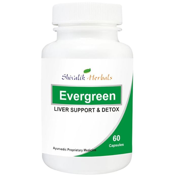 Shivalik Herbals Evergreen 500mg Capsule Pack of 2