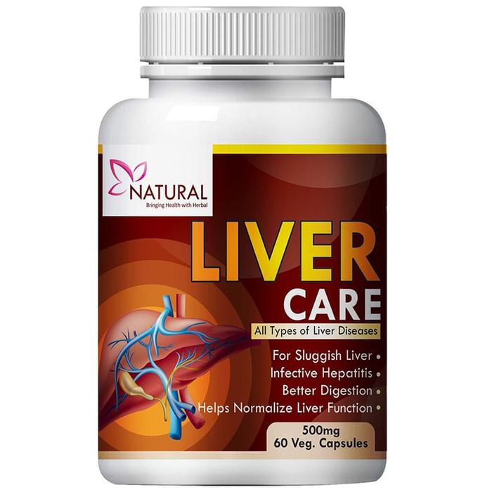 Natural Liver Care 500mg Veg Capsule