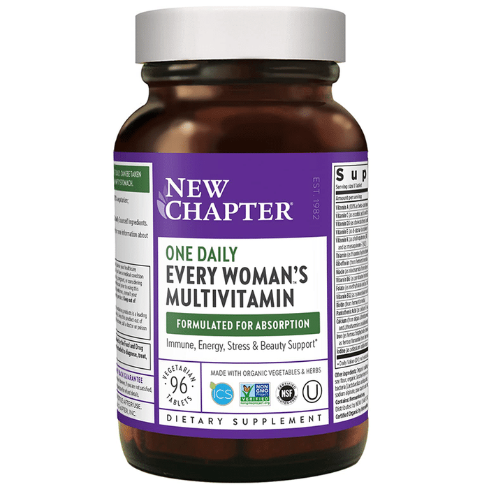 New Chapter One Daily every Woman's Multivitamin Vegetarian Tablet