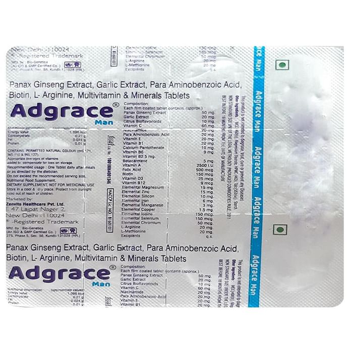 Adgrace Man Tablet