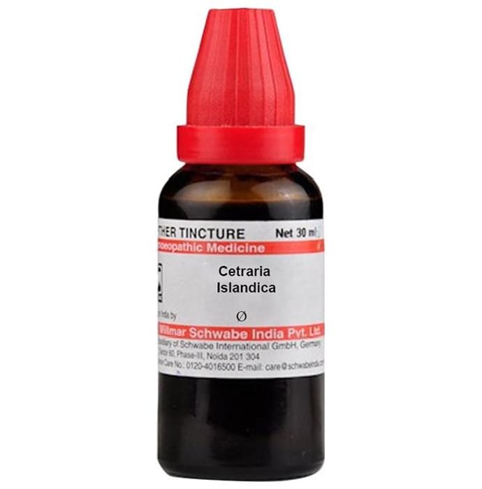 Dr Willmar Schwabe India Cetraria Islandica Mother Tincture Q