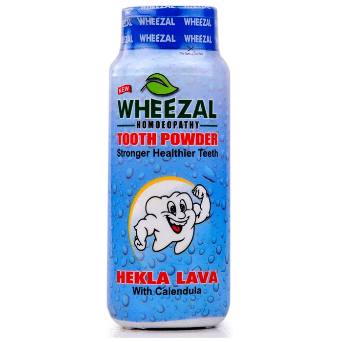 Wheezal Hekla Lava Tooth Powder