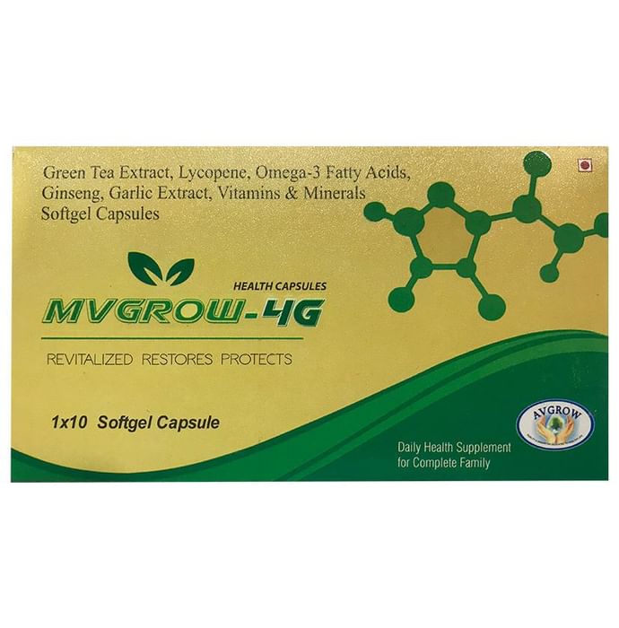 Mvgrow-4G Soft Gelatin Capsule