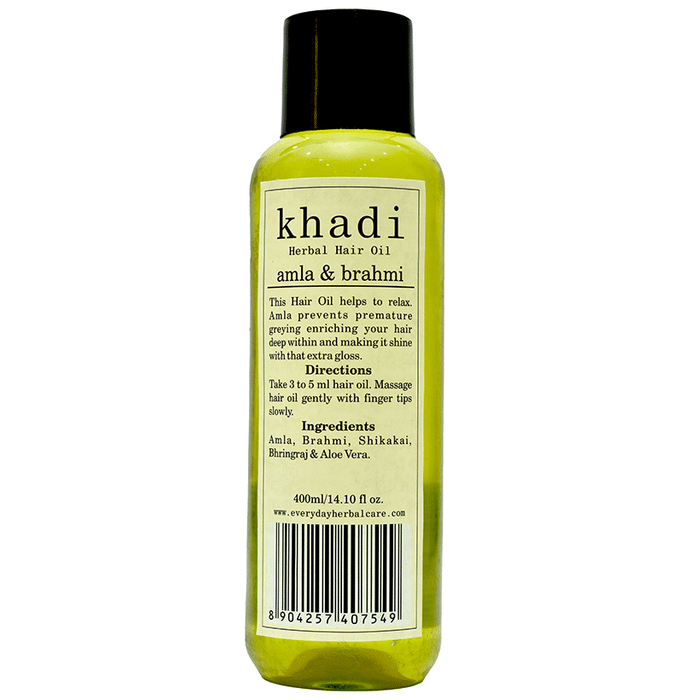 Khadi Herbal Amla & Brahmi Hair Oil