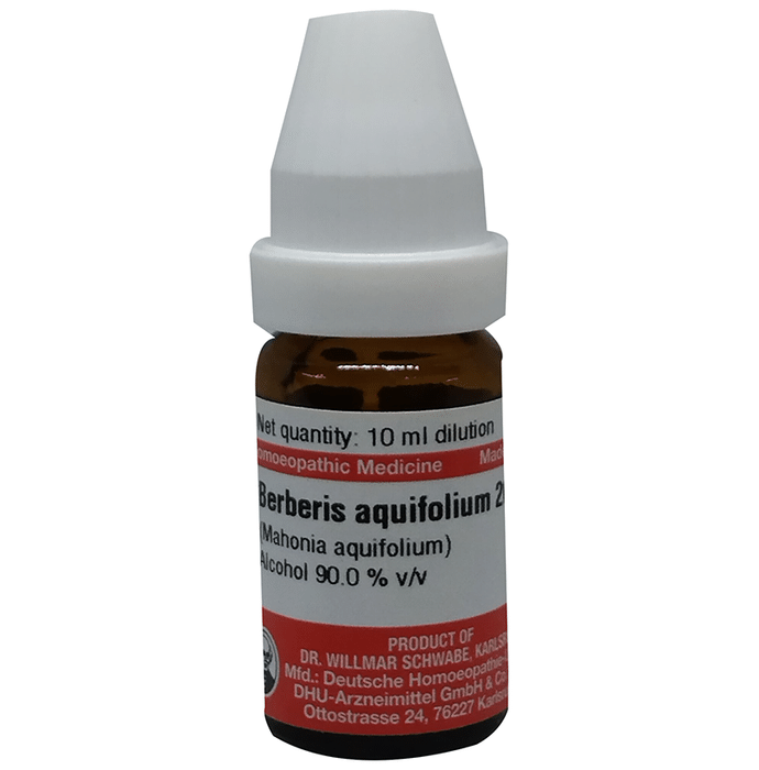 Dr Willmar Schwabe Germany Berberis Aquifolium Dilution 200