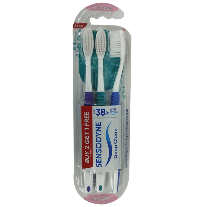 Sensodyne Deep Clean Toothbrush Buy 2 Get 1 Free