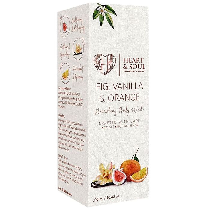 Heart and Soul Fig, Vanilla & Orange Nourishing Body Wash