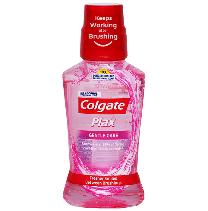 Colgate Plax Gentle Care Alcohol Free Mouth Wash