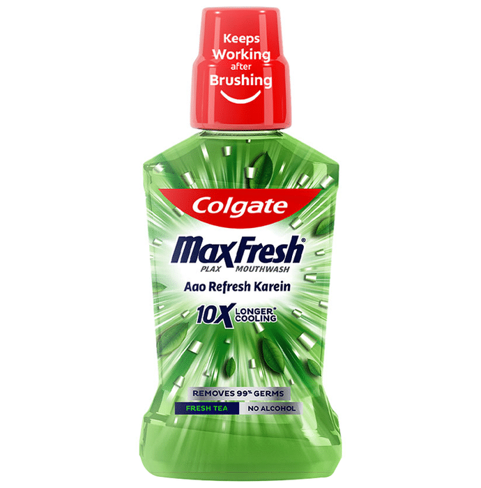 Colgate MaxFresh Plax Mouth Wash Fresh Tea