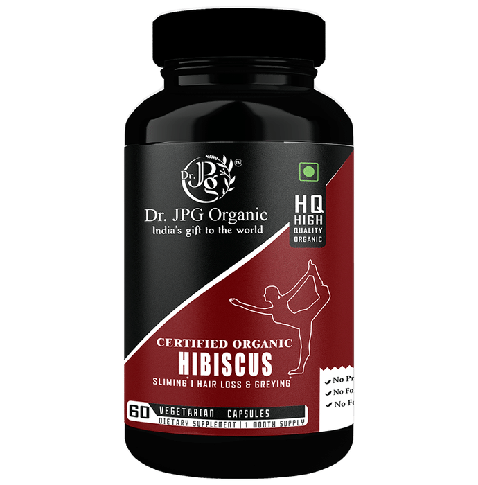 Dr. JPG Organic Hibiscus Vegetarian Capsule