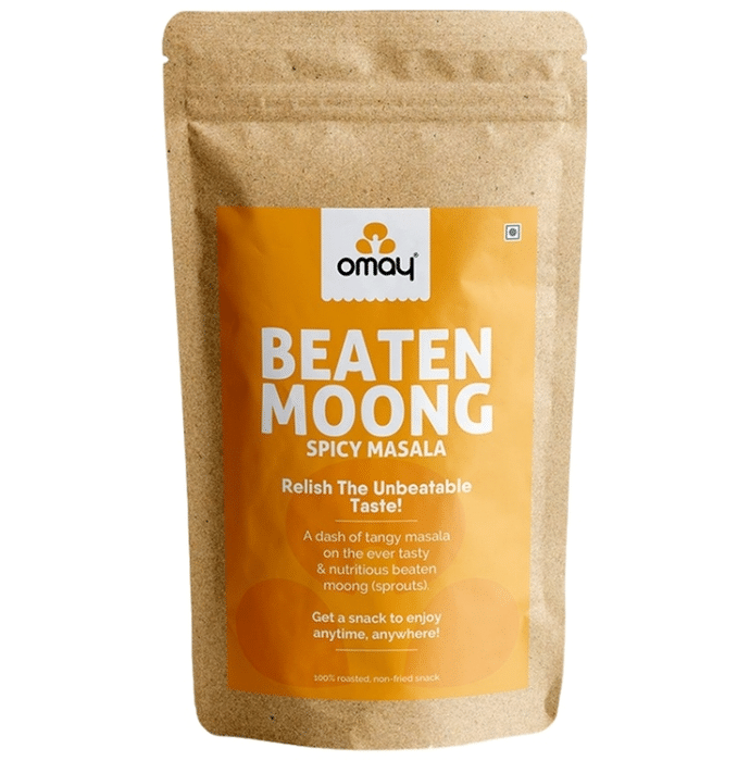 Omay Foods Beaten Moong Spicy Masala (400gm Each)