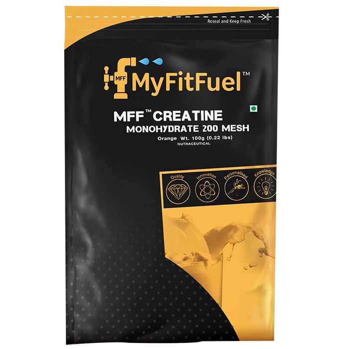 My FitFuel Creatine Monohydrate 200 Mesh Powder Orange