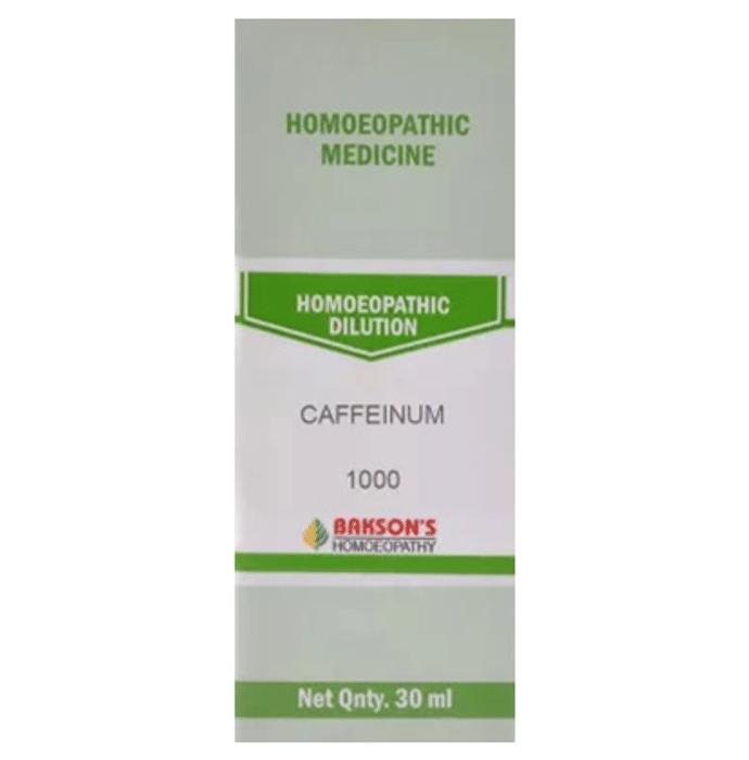 Bakson's Caffeinum Dilution 1000 CH