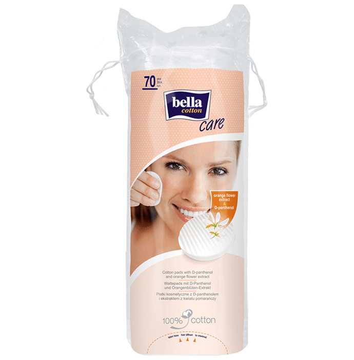 Bella Cotton Care Pads with Orange Flower Extract and D Panthenol