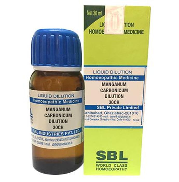 SBL Manganum Carbonicum Dilution 30 CH