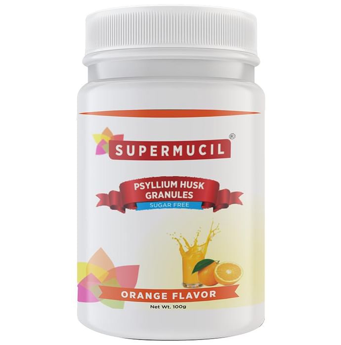Supermucil Psyllium Husk Granules Orange Sugar Free