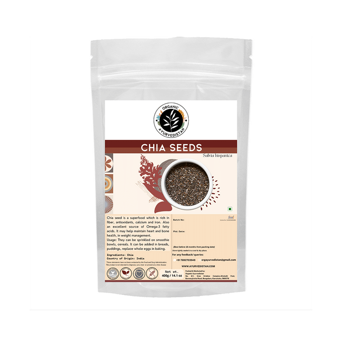 Organic Ayurvedistan Chia Seeds