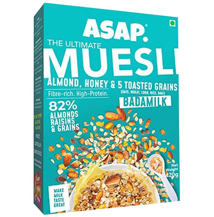 ASAP. The Ultimate Muesli Badamilk