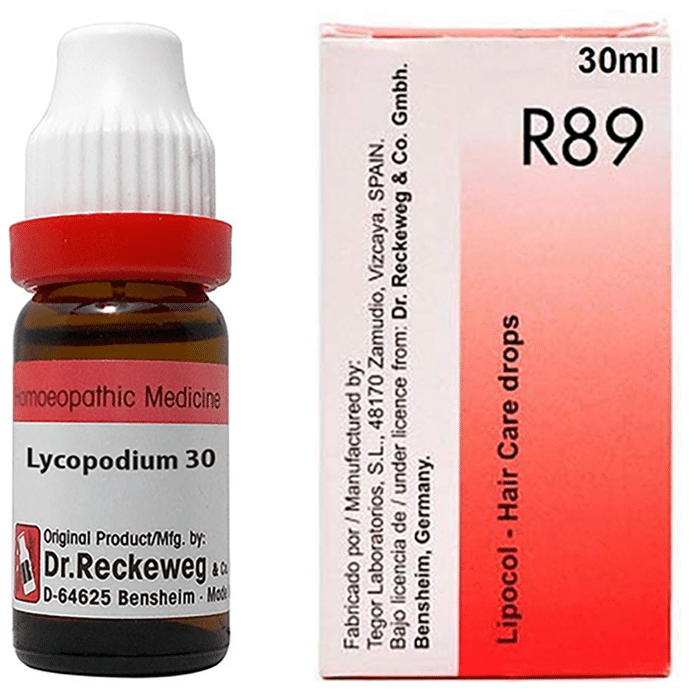 Dr. Reckeweg Hair Care Combo (R89 + Lycopodium Dilution 30CH)