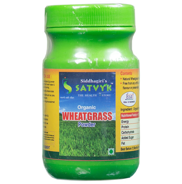 Satvyk Organic Wheat Grass Powder