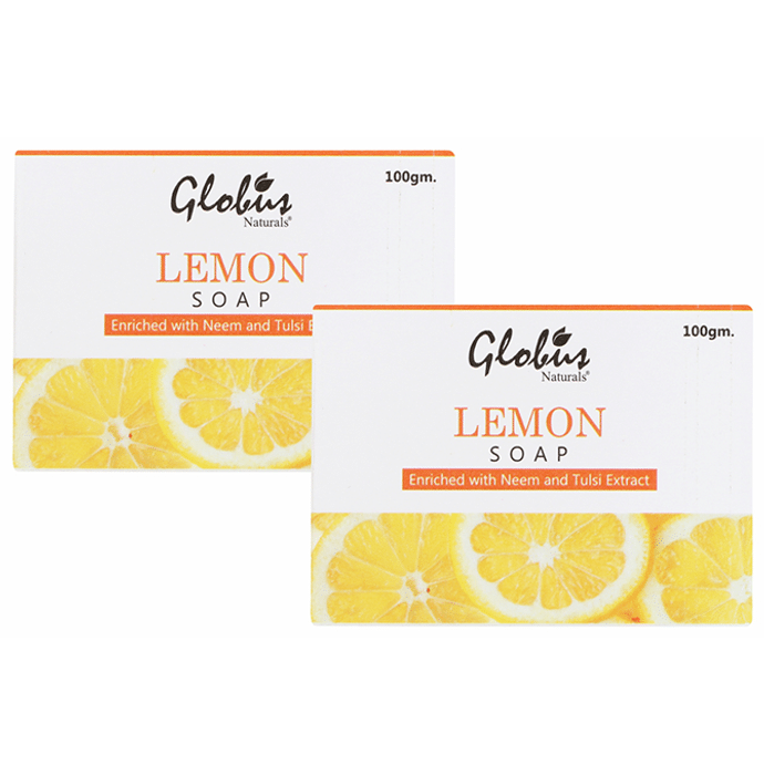 Globus Naturals Lemon Soap (100gm Each)
