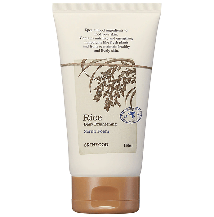 Skinfood Rice Daily Brightening Scrub Foam