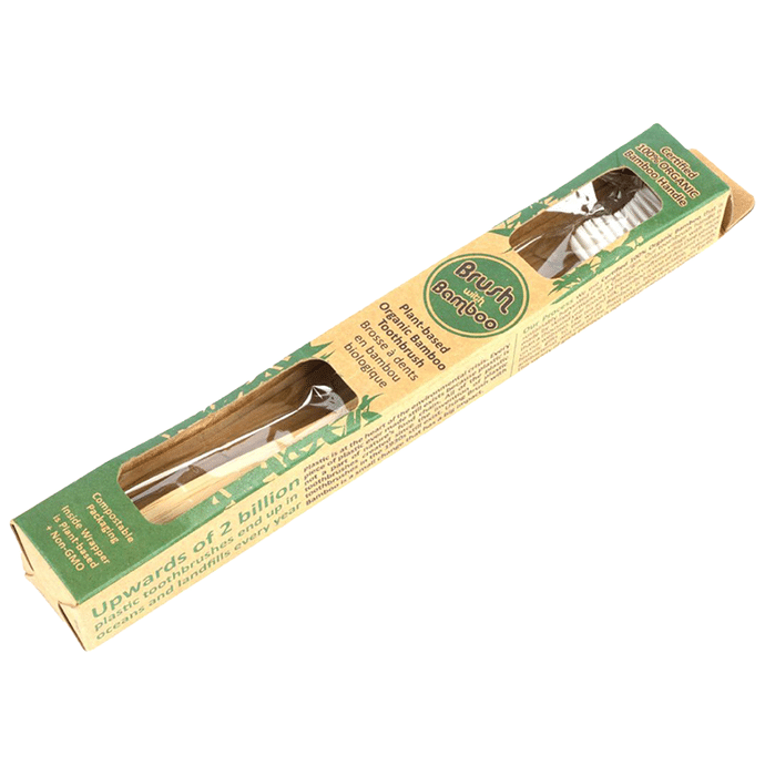 Goli Soda Plant Based Organic Bamboo Toothbrush
