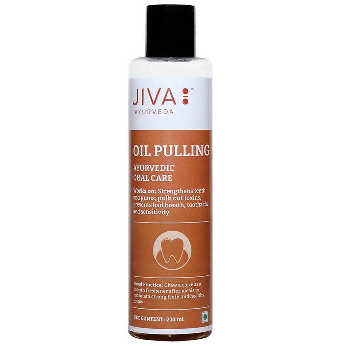 Jiva Ayurveda Oil Pulling Ayurvedic Oral Care