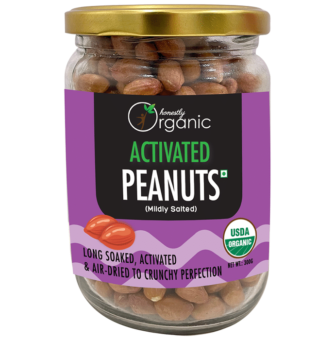 Honestly Organic Activated Peanuts Mildly Salted
