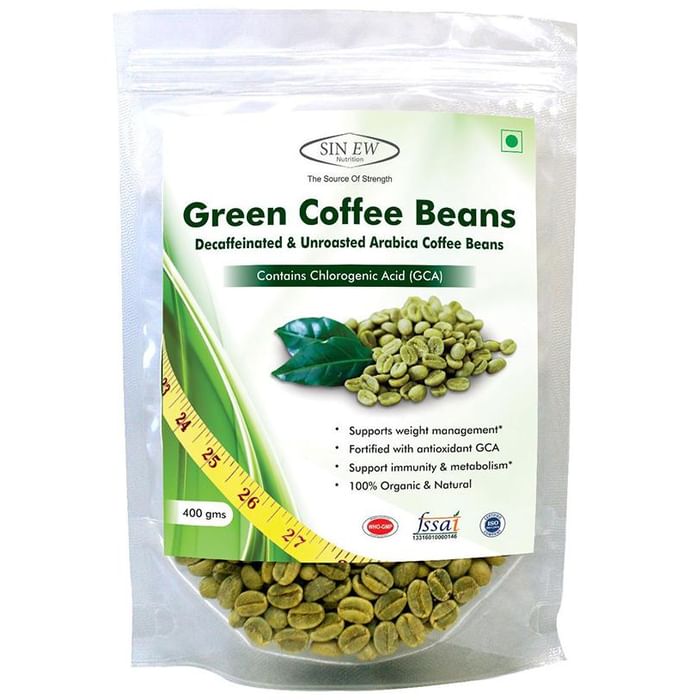 Sinew Nutrition Green Coffee Beans (400gm Each)